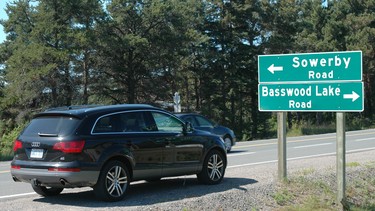 This is one of Garry’s favourite road signs on one of his favourite stretches of road, along the north shore of Lake Superior.