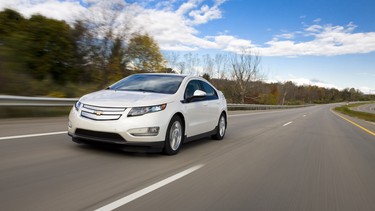 Another vote for the Chevy Volt – Lesley Wimbush averaged 1.84 L/100 km with a bit of electricity sprinkled in.