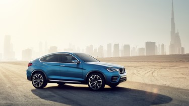 The BMW X4 Concept was first shown at the Shanghai Motor Show earlier this year. We could see its production version debut as early as the upcoming Geneva Motor Show.