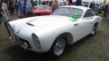 This Pegaso speedster sold at the Sotheby’s/RM auction two weeks ago for $797,500.