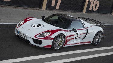 Too slow? Hardly; Porsche could've added a few ticks to the 918's straight-line speed, but at the expense of added weight.