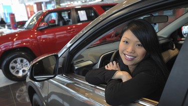 Helping get people in the vehicle of their dreams is a labour of love for Amy Li, assistant sales manager at Open Road Toyota Scion in Richmond.