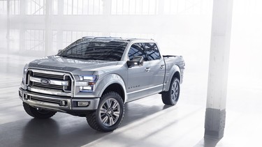 Ford's Atlas concept previews the next-gen F-150 pickup.