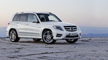 If Mercedes-Benz goes through with the GLC-Class crossover, it will be positioned more upmarket than the GLK-Class (pictured)