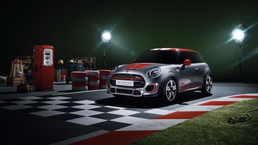 The Mini John Cooper Works Concept will debut at the North American International Auto Show in Detroit next month.
