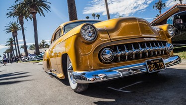 Gary "Chopit" Fioto's 1953 Chevrolet in "Inca Gold."
