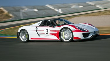 In a year spent driving horsepower-laden supercars like the Porsche 918 Spyder, David Booth is thankful for the hybrid technology that allows cars like the 918 to produce such mind-boggling power.