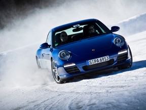 Porsche is a big advocate of putting winter tires on its cars, even if they are four-wheel-drive.