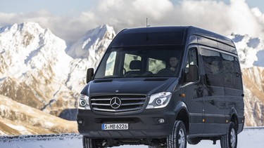 The Mercedes-Benz Sprinter.