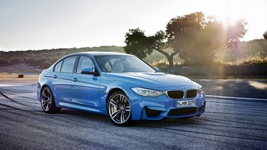 The 2014 BMW M3,