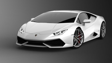 The Lamborghini Huracan.