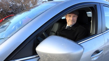 Gary Steen behind the wheel of the 2014 Mazda3 GT Sport.