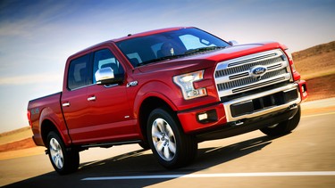 The 2015 Ford F-150.