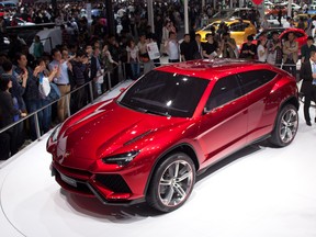 Lamborghini Urus sport-utility concept vehicle