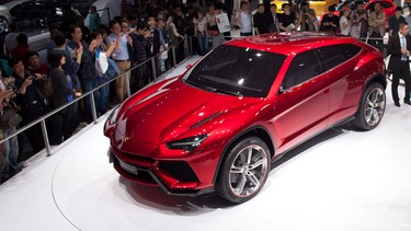 Lamborghini Urus sport-utility concept vehicle