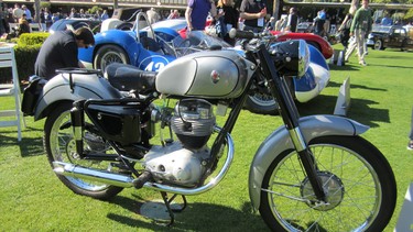 A 1954 Maserati Tipo 160 T-4, from the era when the company sold several motorcycles.