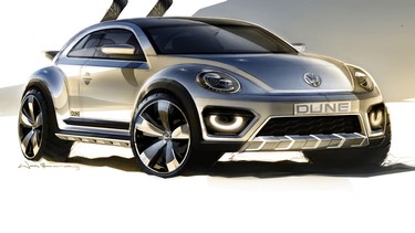 VW's Beetle Dune will debut next week in Detroit.