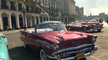 Automotive eye candy on the streets of Havana.