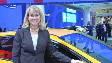 Dianne Craig, Ford Canada’s chief executive seen here at the Detroit Auto Show earlier this week, was born in Buffalo, N.Y. and now leads the automaker’s Canadian operations, including its national sales and marketing team, assembly plants and parts distribution.