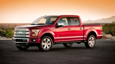 The 2015 Ford F-150 extensively uses aluminum throughout its body and chassis.