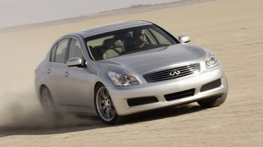 The second-generation Infiniti G Sedan made its debut back in 2007.