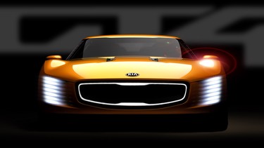 The Kia GT4 Stinger Concept.