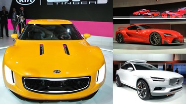 This year's Detroit auto show sizzled with hot concept debuts.
