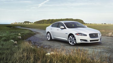 The next-generation Jaguar XF will be larger than the current model (pictured) and will boast aluminum underpinnings.