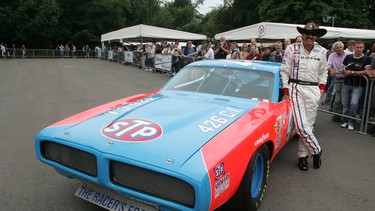 Richard Petty's 426 Hemi-powered 1973 Dodge Charger at the Goodwood Festival of Speed.