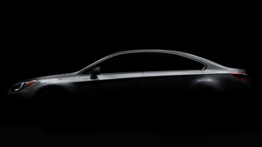 The 2015 Subaru Legacy will debut at the Chicago Auto Show next week.