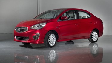The Mitsubishi Mirage G4 will be making its way along the Canadian auto show circuit.