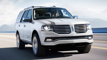 The Lincoln Navigator gets a brand new face for 2015.