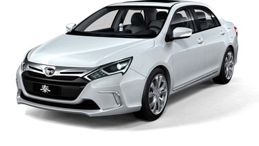 The Qin plug-in hybrid will be marketed as BYD's flagship vehicle when it hits the U.S. next year