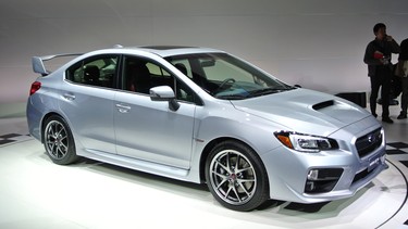 The 2015 Subaru WRX STI.