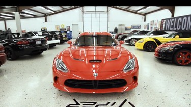 D'Ann Rauh and her husband, Wayne, own a total of 65 Vipers in their collection.
