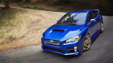 The 2015 Subaru WRX STI.