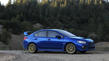 The 2015 Subaru WRX STI.