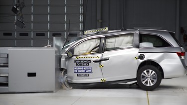 The Honda Odyssey was awarded a Top Safety Pick+ award. In addition, it and the Toyota Sienna have been recognized with a five-star crash test rating from the NHTSA.