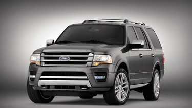 The 2015 Ford Expedition.