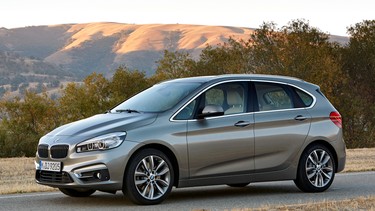 The BMW 2 Series Active Tourer.