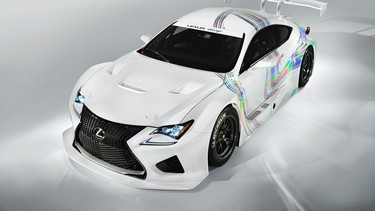 The Lexus RC F GT3 will hit racetracks as early as 2015.