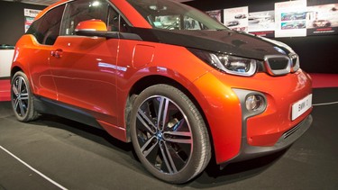 The BMW i3 compact concept car