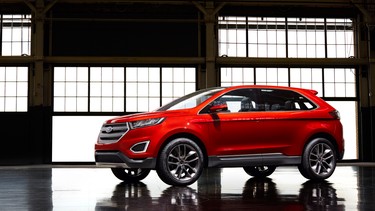 The Ford Edge concept made its debut last year at the Los Angeles Auto Show.