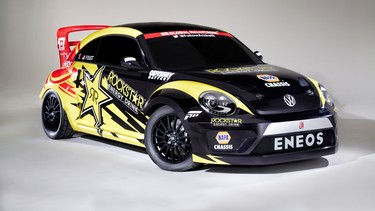 The Global RallyCross Volkswagen Beetle will make its debut at the summer X-Games in Texas this June.