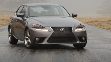 Lexus has topped Consumer Reports' 2014 Car Brand Report Cards with 79 points. Pictured: the 2014 Lexus IS 350.
