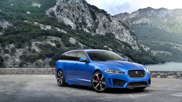 The 2015 Jaguar XFR-S Sportbrake, pictured here, never made it to North America. In a way, that's going to change next year.