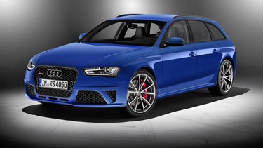 The Audi RS4 Avant Nogaro pays homage to the RS2 Avant.