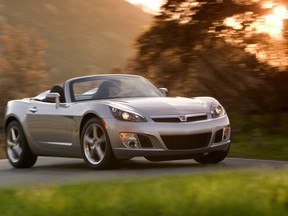 GM's ignition switch recall covers 1.6 million vehicles, including the Chevrolet Cobalt, HHR, Pontiac G5, Solstice, and Saturn Ion and Sky (pictured) vehicles.