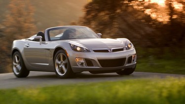 GM's ignition switch recall covers 1.6 million vehicles, including the Chevrolet Cobalt, HHR, Pontiac G5, Solstice, and Saturn Ion and Sky (pictured) vehicles.