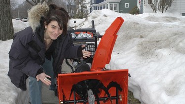 Engine size options have always been a weakness for Garry, as his wife Lisa Calvi, above, knows all too well.